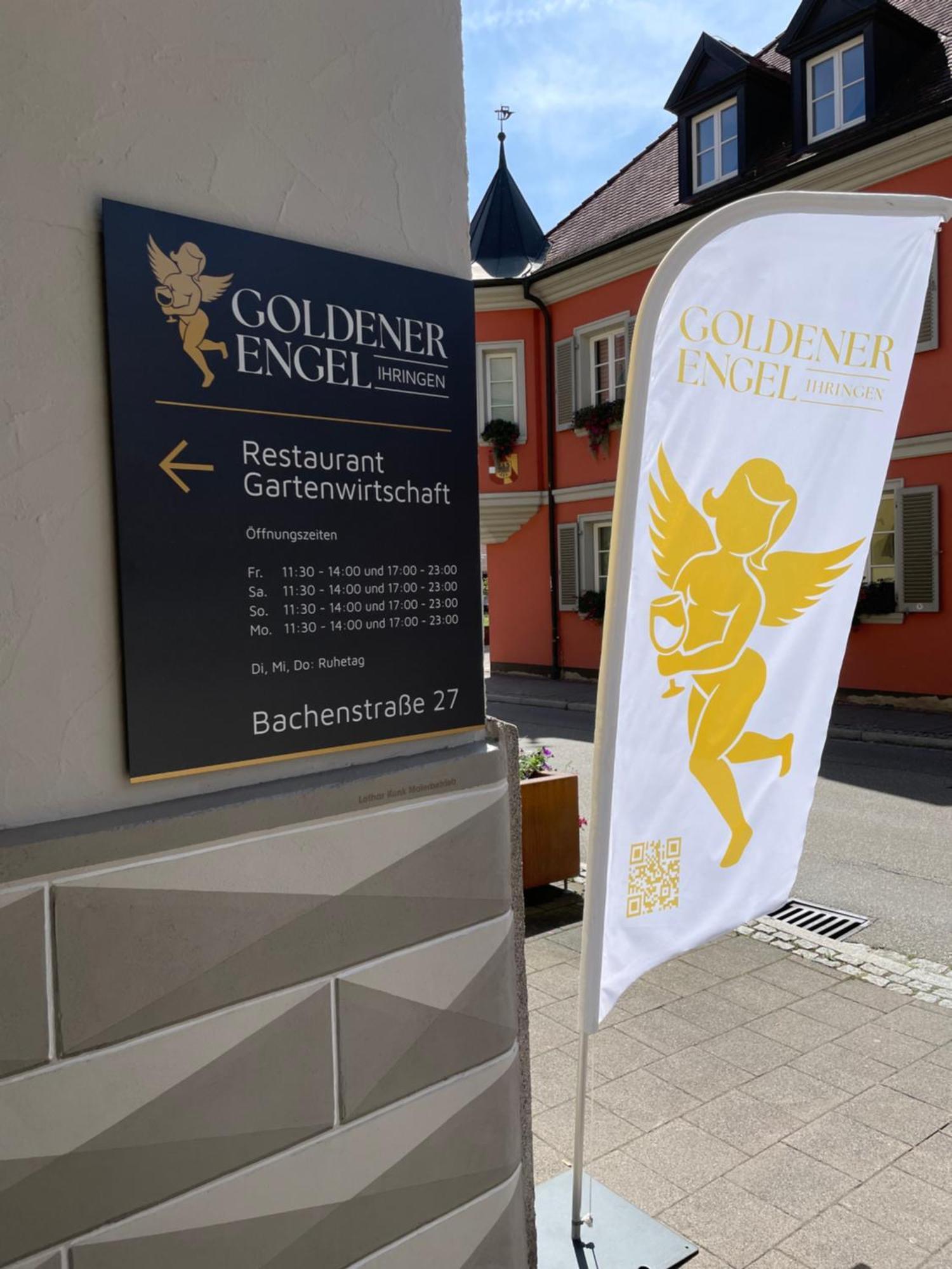 Hotel Goldener Engel 伊林根 外观 照片